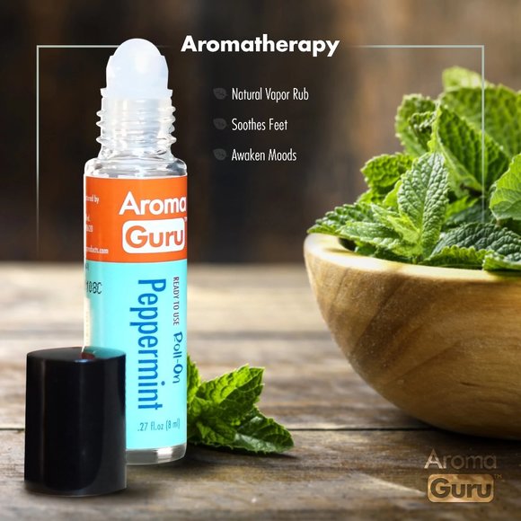 Guru Nanda - Aroma Guru - Peppermint Roll On - Picture 5 of 6